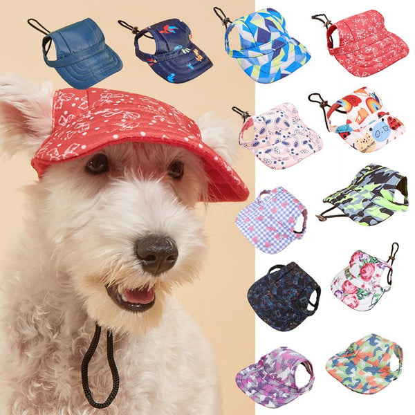 HKM-1383101 Pet Baseball Cap with Wind and Sun Protection in Various Patterns and Sizes
