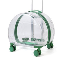 HKM-1383485 Transparent PC Pet Travel Trolley Bag with Reinforced Design, 10L Capacity