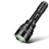 HKM-138451 Rechargeable LED Flashlight with 1700mAh Battery and Aluminum Alloy Body