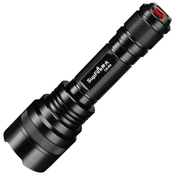HKM-138451 Rechargeable LED Flashlight with 1700mAh Battery and Aluminum Alloy Body