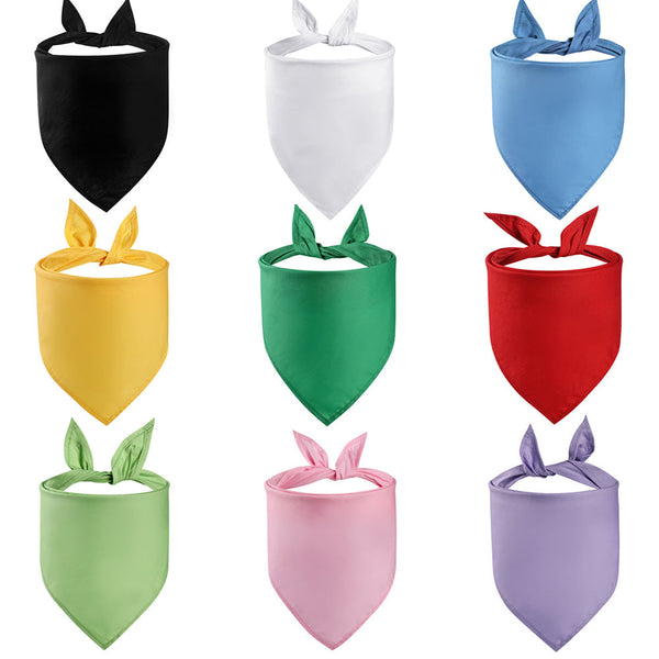 HKM-1384637 Pet Cotton Pinafore Triangular Binder in Multiple Colors - S and L Sizes Available