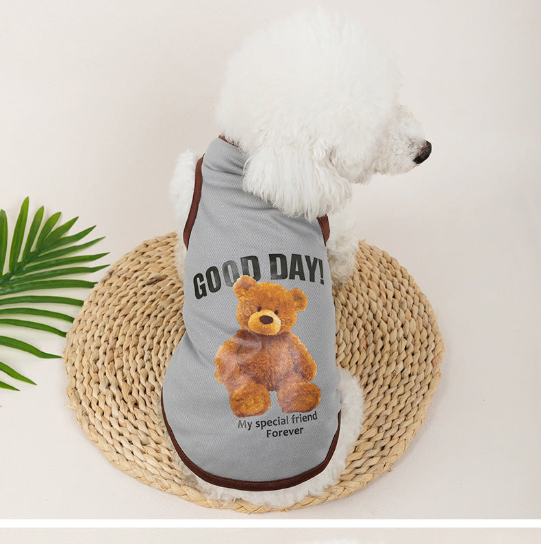 HKM-1385405 Lightweight and Breathable Summer Pet Vest for Dogs and Cats - Multiple Colors Available