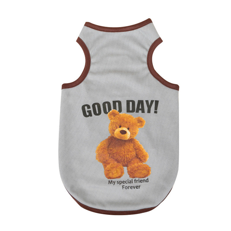 HKM-1385405 Lightweight and Breathable Summer Pet Vest for Dogs and Cats - Multiple Colors Available