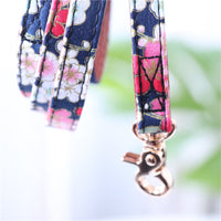 HKM-1386301 Japanese Style Cat Chest Strap and Traction Rope - Prevent Break Free, Leather, Multiple Colors Available