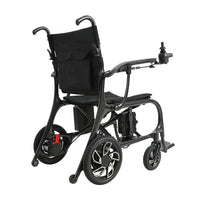 HKM-138643 Lightweight Folding Electric Wheelchair with Carbon Fiber Frame, Removable Battery and 16km Driving Range