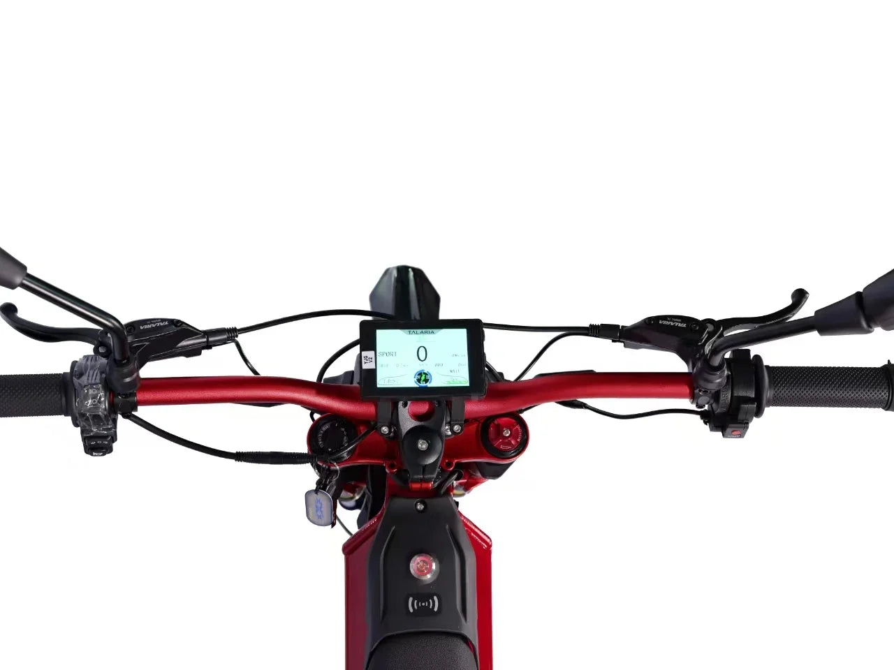 HKM-138707 60V 6500W Off-Road Electric Dirt Bike with Dual Hydraulic Suspension and Fat Tires