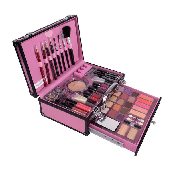 HKM-138835 Girls Makeup Set with 8 Colors for Facial Cosmetics and Nail Art Tools