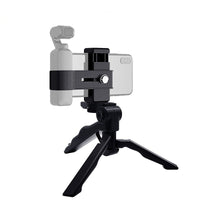 HKM-138835 Mobile Phone Holder with Folding Tripod Stand - Black
