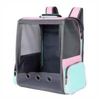 HKM-1389245 Large Capacity Comfortable Breathable Cat and Dog Backpack - Ideal for Travel and Outdoor Use