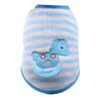 HKM-1391165 Cozy Coral Fleece Flannel Vest for Dogs and Cats in Various Styles