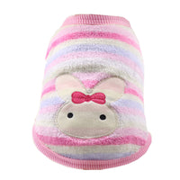 HKM-1391165 Cozy Coral Fleece Flannel Vest for Dogs and Cats in Various Styles
