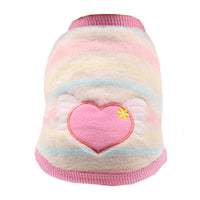 HKM-1391165 Cozy Coral Fleece Flannel Vest for Dogs and Cats in Various Styles