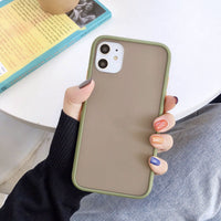 HKM-139155 Frosted Silicone Protective Case for Phones