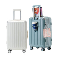 HKM-139155 Lightweight Horizontal Trolley Suitcase with Multi-Wheeled Design for Easy Travel