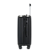 HKM-139155 Lightweight Horizontal Trolley Suitcase with Multi-Wheeled Design for Easy Travel