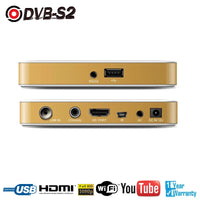 HKM-139283 DCV-S2 HD Satellite Receiver for Free-to-Air TV with Built-in Media Player