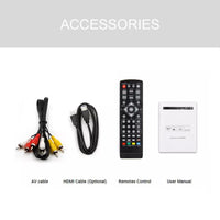 HKM-139283 DCV-S2 HD Satellite Receiver for Free-to-Air TV with Built-in Media Player