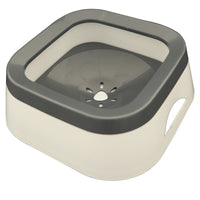 HKM-1392957 Mouth Wet-proof Cat Water Bowl - Durable Pet Drinking Dispenser in Pink, Blue, and Gray