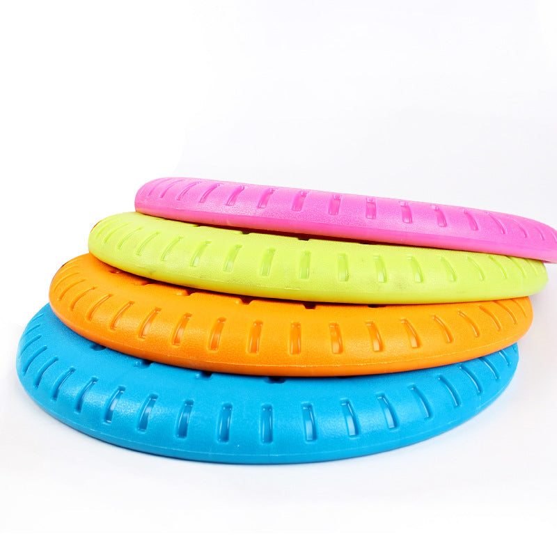 HKM-1393597 Durable Rubber Bite Resistant Training Toy for Pets - 23CM Diameter, Available in Multiple Colors