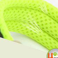 HKM-1394749 Breathable Mesh Pet Collar with Reflective Nylon - Various Colors and Sizes