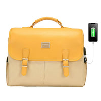 HKM-139475 Large 15.6 Inch Computer Bag for Women - Stylish Laptop Sleeve Case for Work and College