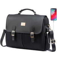 HKM-139475 Large 15.6 Inch Computer Bag for Women - Stylish Laptop Sleeve Case for Work and College