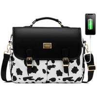 HKM-139475 Large 15.6 Inch Computer Bag for Women - Stylish Laptop Sleeve Case for Work and College