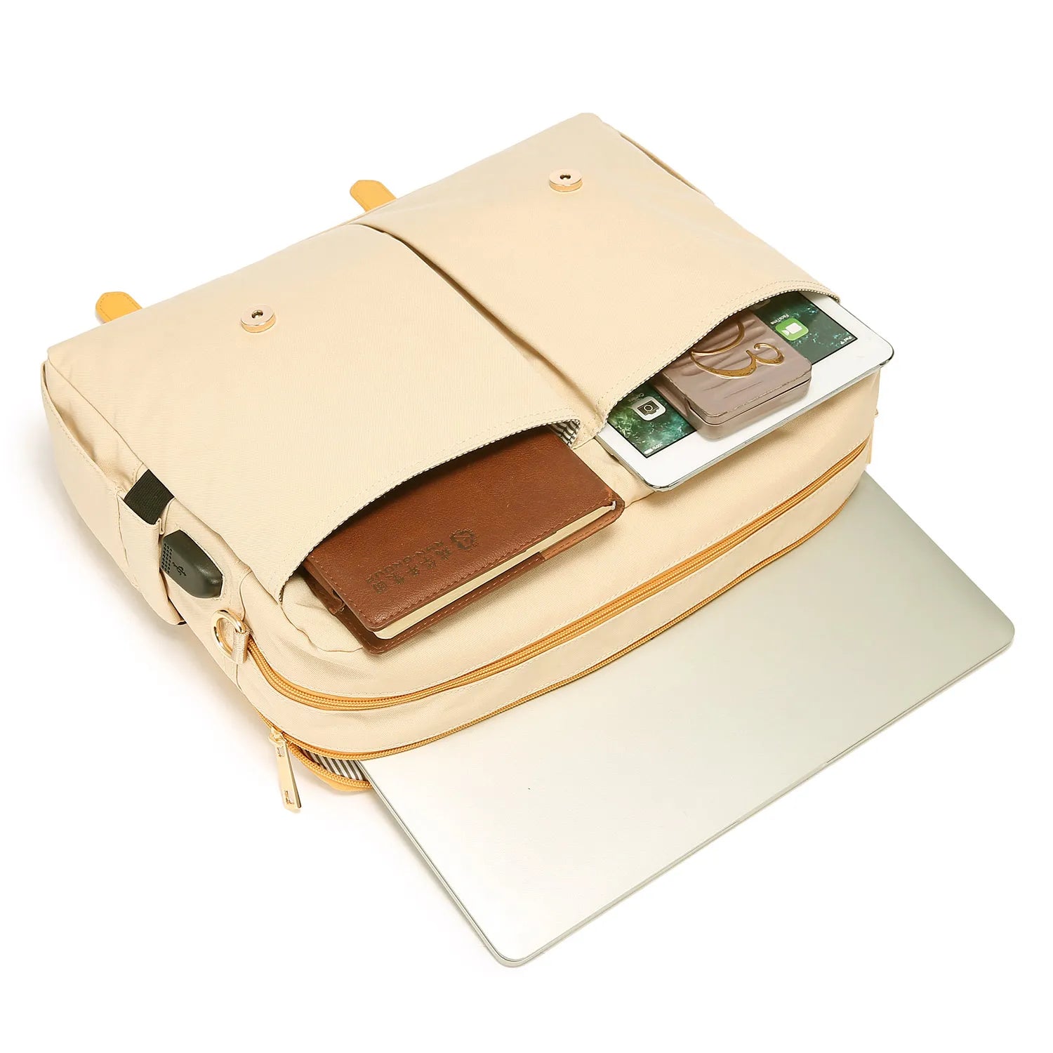 HKM-139475 Large 15.6 Inch Computer Bag for Women - Stylish Laptop Sleeve Case for Work and College