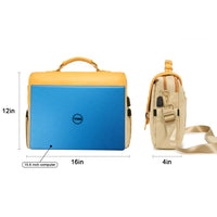 HKM-139475 Large 15.6 Inch Computer Bag for Women - Stylish Laptop Sleeve Case for Work and College