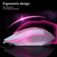 HKM-139603 6-Button Wireless Optical Gaming Mouse with Ergonomic Design