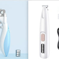 HKM-1396541 LED Dog Paw Trimmer with Widened Blade and Waterproof Design, Cordless Grooming Clippers with LED Display