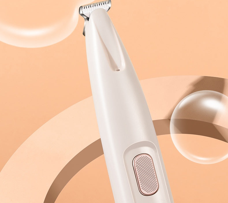 HKM-1396541 LED Dog Paw Trimmer with Widened Blade and Waterproof Design, Cordless Grooming Clippers with LED Display