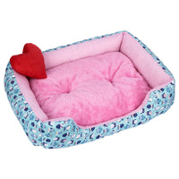 HKM-1396797 Cozy Plush Pet Bed for Small to Medium Dogs and Cats, Waterproof and Non-Slip, Multiple Sizes Available