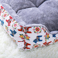 HKM-1396797 Cozy Plush Pet Bed for Small to Medium Dogs and Cats, Waterproof and Non-Slip, Multiple Sizes Available