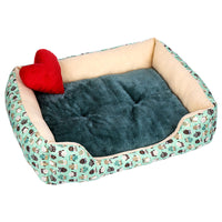 HKM-1396797 Cozy Plush Pet Bed for Small to Medium Dogs and Cats, Waterproof and Non-Slip, Multiple Sizes Available