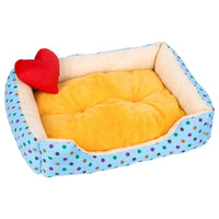 HKM-1396797 Cozy Plush Pet Bed for Small to Medium Dogs and Cats, Waterproof and Non-Slip, Multiple Sizes Available