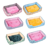 HKM-1396797 Cozy Plush Pet Bed for Small to Medium Dogs and Cats, Waterproof and Non-Slip, Multiple Sizes Available