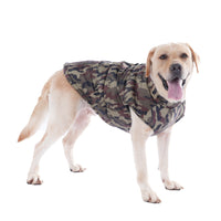 HKM-1397181 Winter Thickened Dog Camouflage Clothing in Black, Gray, Green, and Navy - Sizes 5XL, 6XL, 7XL