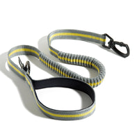 HKM-1398333 Elastic Retractable Dog Leash - Fluorescent Yellow/Army Green, Nylon Alloy, 1.45m Length, 240-280KG Pull Strength