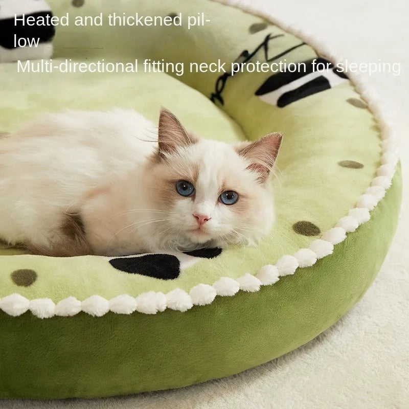 HKM-1399997 Four Seasons Universal Cat Cushion for Kittens and Small Dogs - Comfortable Sleeping Mat