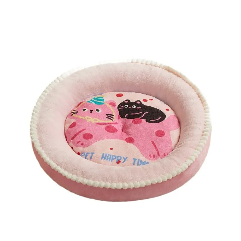 HKM-1399997 Four Seasons Universal Cat Cushion for Kittens and Small Dogs - Comfortable Sleeping Mat