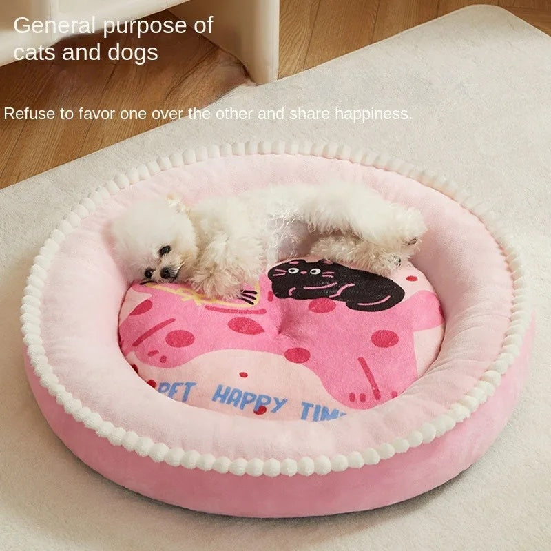 HKM-1399997 Four Seasons Universal Cat Cushion for Kittens and Small Dogs - Comfortable Sleeping Mat