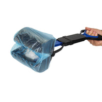 HKM-1400765 Large Handle Pet Garbage Bags for Dog and Cat Waste - 30x35cm Plastic Waste Disposal Bags