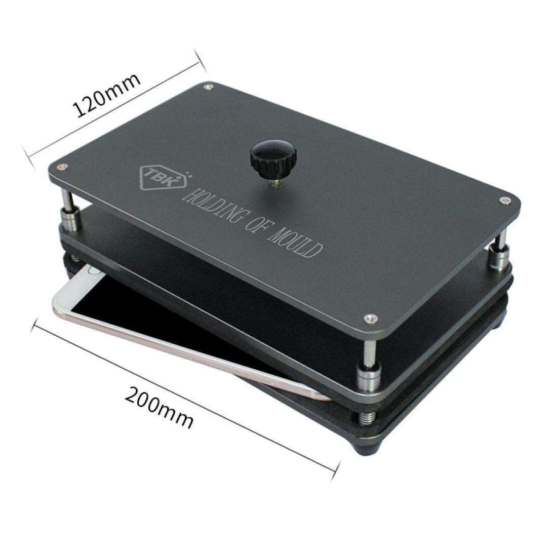 HKM-140115 Universal Pressure Mold Frame for Dispensing and Laminating Applications, ABS Material, SPT0225 Model, Dimensions 200x120x73mm
