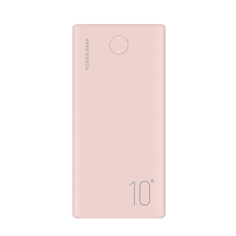 HKM-140307 Large-Capacity Portable Power Bank for Mobile Devices - Polymer Lithium Ion Battery, Soft Case Design, Plastic Shell