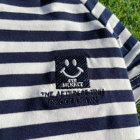HKM-1403581 Bipedal Striped Modal Cotton T-Shirt for Small Dogs and Cats - Parent-Child Matching Outfit