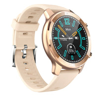 HKM-140435 Body Temperature, Heart Rate, Blood Pressure & Blood Oxygen Smart Bracelet - 1.3 Inch Touch Screen, USB Rechargeable