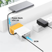 HKM-140435 Portable Mini Projector with 1080P Support and LED Technology for Home Entertainment