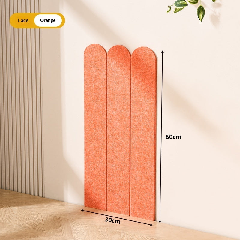 HKM-1404477 Durable Wall-Mounted Cat Scratch Board in Multiple Solid Colors