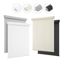 HKM-140499 Motorized Blackout Roller Blinds with Smart Remote Control for Easy Installation in Home or Office